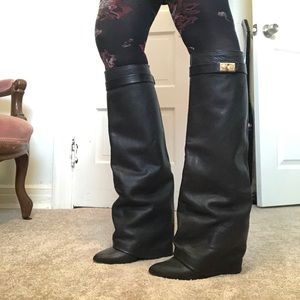 ❌❌❌ sold Givenchy Shark Boots Knee-high